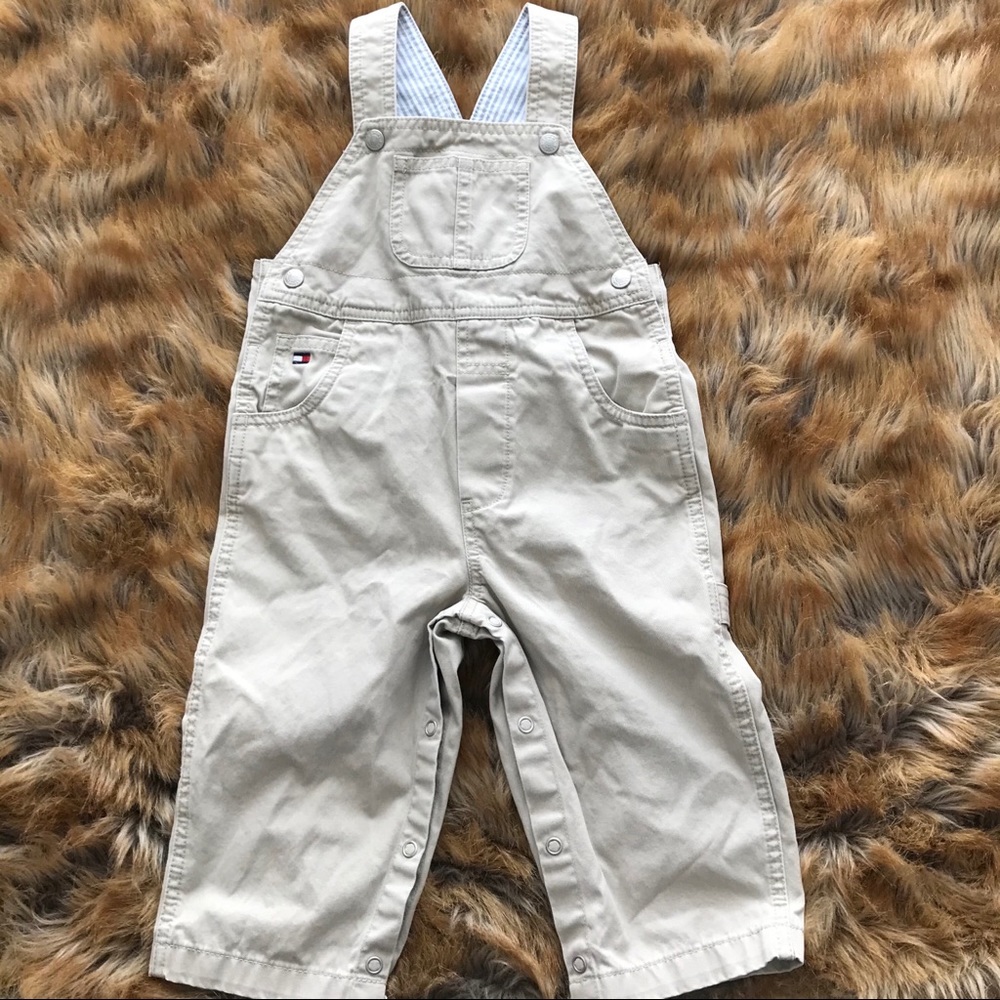 Baby boys Tommy Hilfiger overalls 12-18